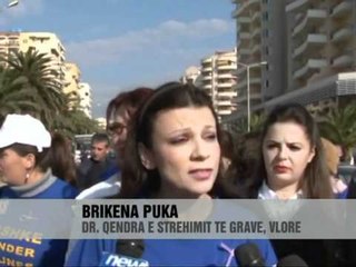 Protesta e grave të Vlorës për dhunën - Vizion Plus - News - Lajme