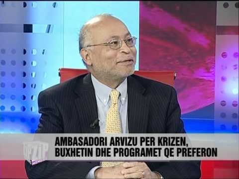 Ambasadori Arvizu vjen në ZIP - Vizion Plus - News - Lajme