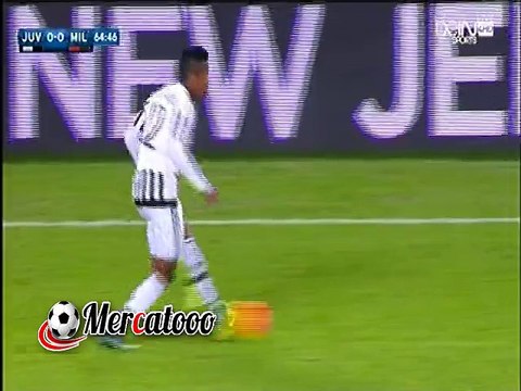 هدف يوفنتوس الاول ( يوفنتوس 1-0 ميلان ) الدوري الإيطالي الدرجة الاولي
