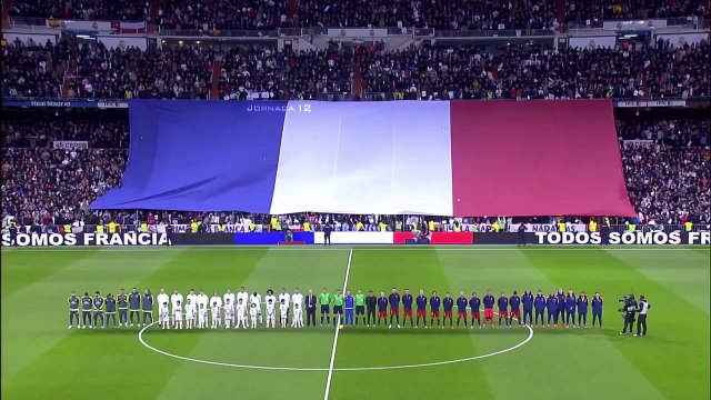 Real - Barça: L'émouvante Marseillaise avant le Clasico à Santiago Bernabéu