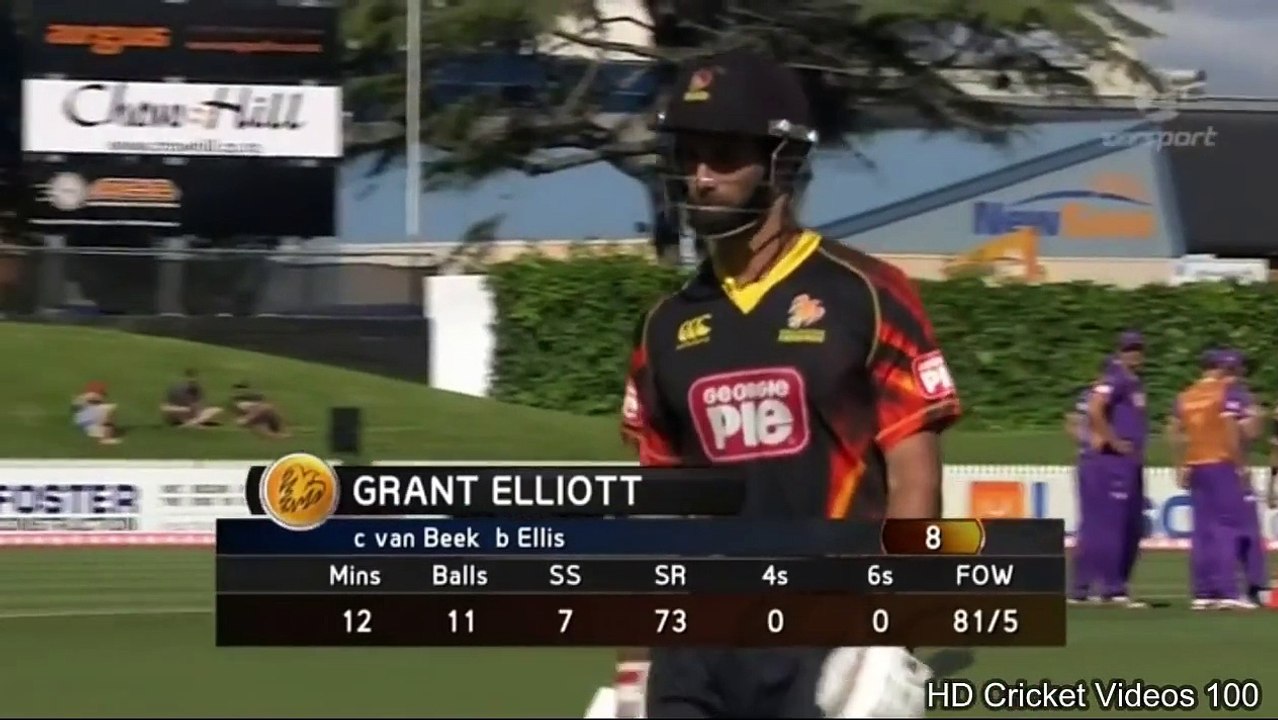 Andrew Ellis 5 wickets vs Wellington F l Georgie Pie Super Smash 2014 HD-oGf1pc4KFhg