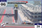 Tour de piste à Austin en Holden V8 Supercars sur Rfactor