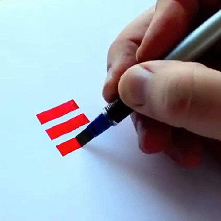 Amazing Art of writing logos of different companies impressive