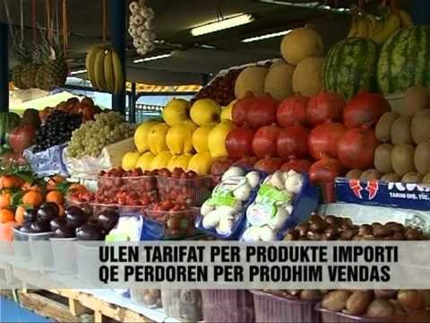 Tarifat e reja doganore - Vizion Plus - News - Lajme