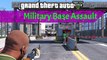 GTA V - EPIC Military Base ASSAULT! (Gang War Mod - Gangs vs. Cops&Army)