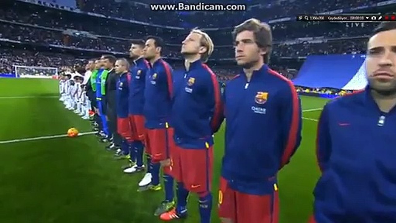 Real Madrid VS Barcelona  un TIFO pour PARIS