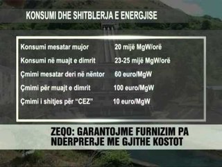 KESH: Garanci për energjinë - Vizion Plus - News - Lajme