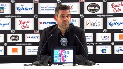 EAG-TFC 2-0 la réac de J.GOURVENNEC