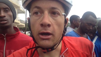 Julien Liponne : "Pas venu au Tour du Rwanda pour faire de la course à pied"