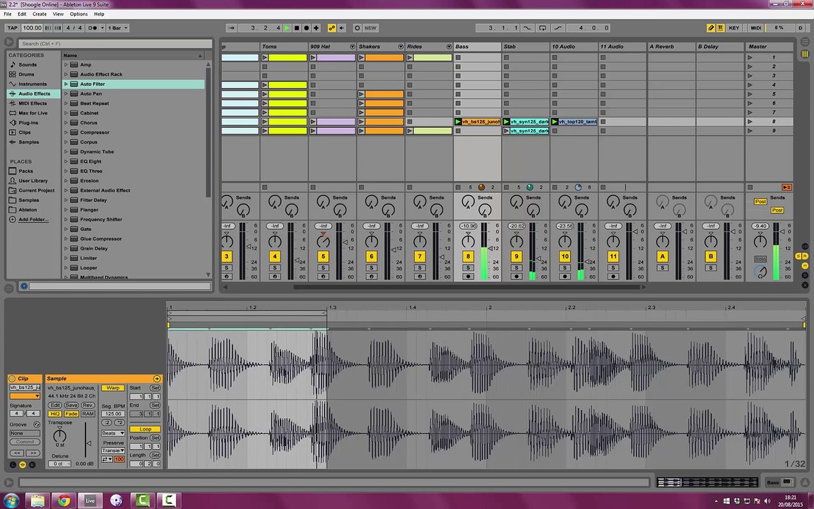 Electronic Music Production with Ableton 2.3. Warping