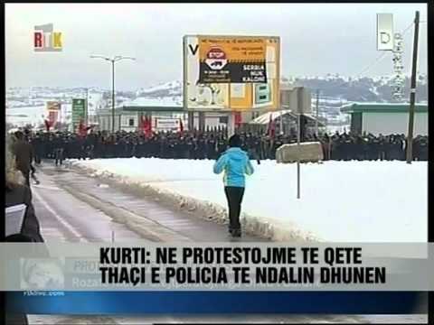 Protesta e Vetëvendosjes - Vizion Plus - News - Lajme