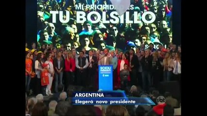 Disputa presidencial na Argentina chega à reta final