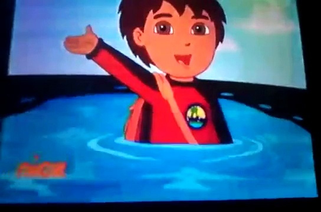 up Diego saves animals from oil spill. Go Diego Go! cartoon