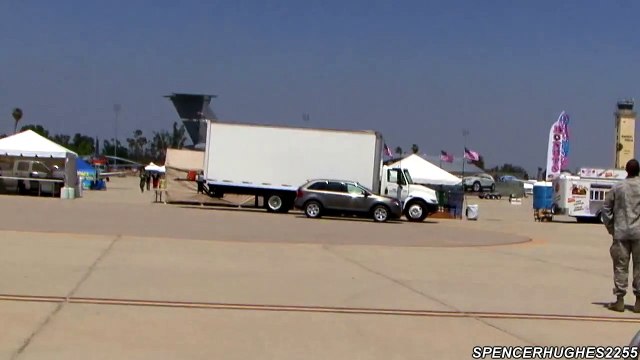 U.S.A.F. Thunderbirds 2012 March ARB Airfest (Fri. Practice)