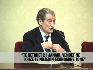 Berisha: Te hetohet 21 Janari! - Vizion Plus - News - Lajme