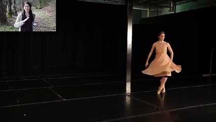 Holly Sharing Her Testimony and Dance Worship Solo - Paradosi Ballet Company