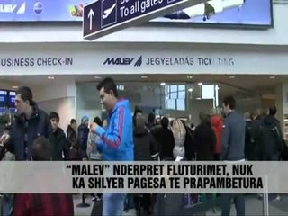 "Malev" pezullon fluturimet - Vizion Plus - News - Lajme
