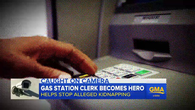Gas Station Clerk Helps Stop Alleged Kidnapping