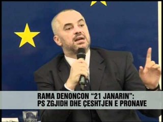 Rama: Presion per "21 janarin" - Vizion Plus - News - Lajme