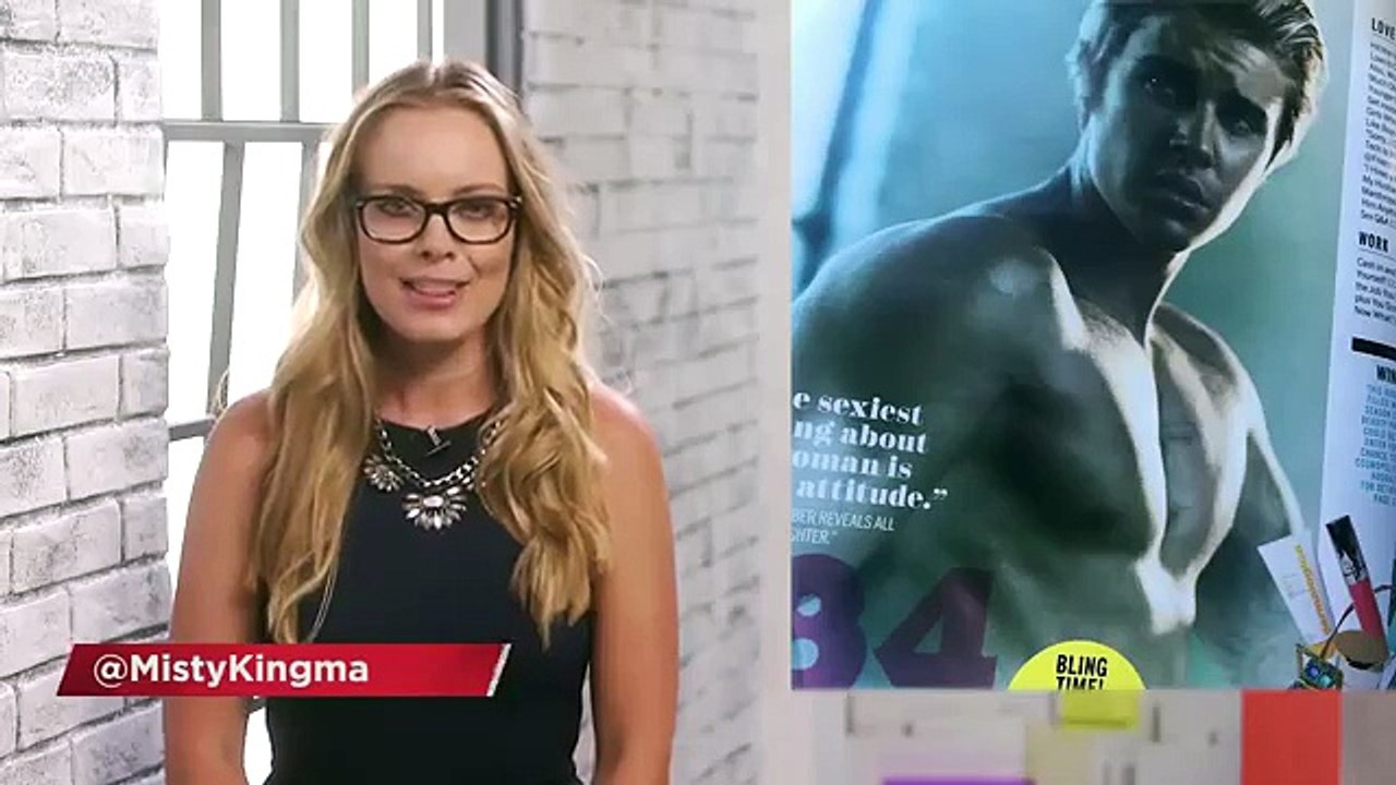 Justin Bieber Teases New Shirtless Cosmopolitan Magazine Spread!