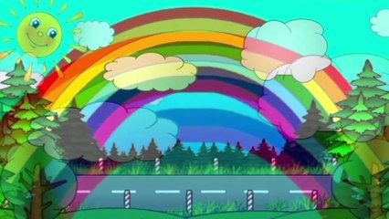 Eğitici çizgi film - Sihirli gök kuşağı - Renkler - İtfaiye arabası