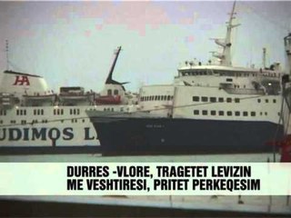 Deti i egër paralizon portet - Vizion Plus - News - Lajme
