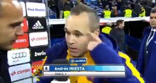 Andres Iniesta Full Post Match interview !! Real madrid 4-0 Fc Barcelona