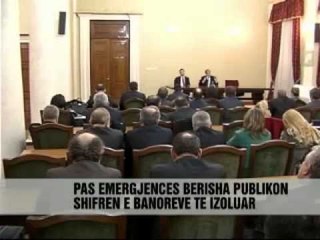 Berisha: U izoluan 800 mije persona - Vizion Plus - News - Lajme