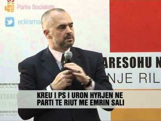 Rama mirëpret "Saliun" ne PS - Vizion Plus - News - Lajme