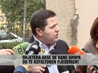 Ndërhyrje ne rrugët e Tiranes - Vizon Plus - News - Lajme