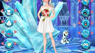 Disney Frozen Game Disney Princess Elsa Perfect Wedding Dress Movie Videos Games For KIds