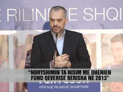 Rama: Te ndryshojmë politiken - Vizion Plus - News - Lajme
