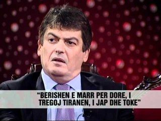 Topi, "leksione" Berishës - Vizion Plus - News - Lajme