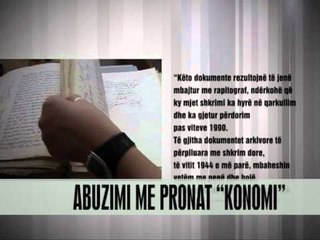 Abuzimi me pronat "Konomi" - Vizion Plus - News - Lajme