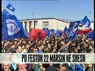 Télécharger la video: PD feston 22 marsin ne shesh - Vizion Plus - News - Lajme