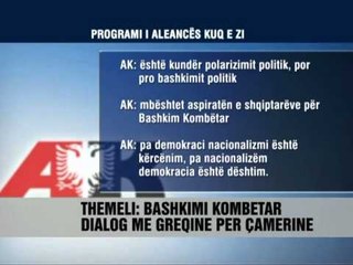 Aleanca Kuq e Zi ne Kavajë - Vizion Plus - News - Lajme