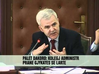 Kolegj Administrativ në Gjykatën e Larte - Vizion Plus - News - Lajme