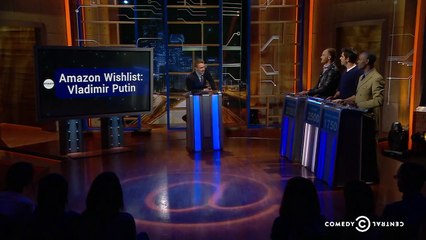 Amazon Wish List: Vladimir Putin - Im Tired of Riding Bareback - @midnight with Chris Hardwick
