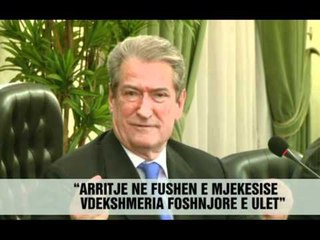 Berisha mburr shëndetësinë - Vizion Plus - News - Lajme