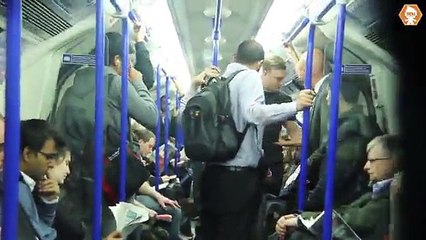 What a Brave Muslim Did When Beautiful Girl Harrased By A Man in Train . Proud To Be Muslim