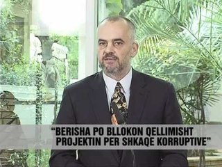 Rama: Mafiozi është Berisha - Vizion Plus - News - Lajme
