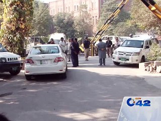 PTI candidate for chairman UC-194 stage protest in front of RO office