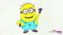 How to Draw a Minion (Despicable Me) by HooplaKidz Doodle - Drawing Tutorial