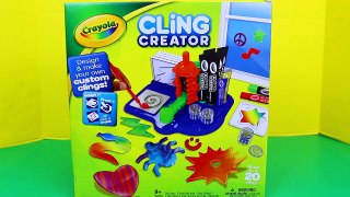 Crayola Cling Creator Maker Colorful Window Art & Fun Color Mixing Toy Review