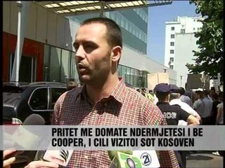 Cooper pritet me domate - Vizion Plus - News - Lajme