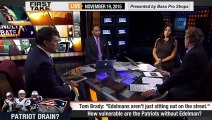 ESPN First Take - How Vulnerable are the Patriots without Edelman