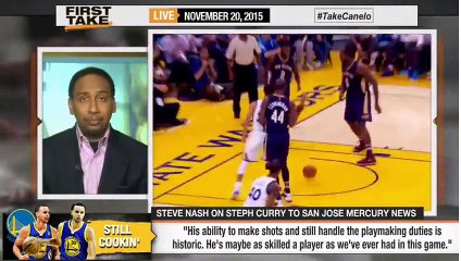 ESPN First Take - Is Stephen Curry The Best NBA Player Ever