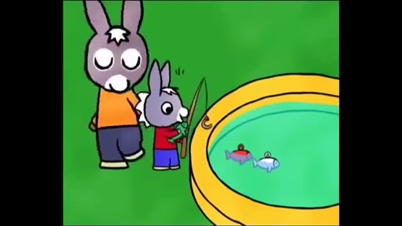 Dessin animé pour enfant de Lâne trotro : La pèche à la ligne (video 5 saison 1 françai