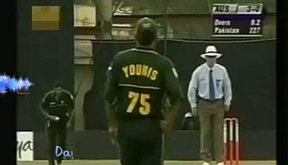 Waseem Akram Bowled First Ball to Adam Gilchrist