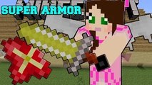 PopularMMOs Minecraft: SUPER ARMOR & WEAPONS! Pat and Jen Mod Showcase GamingWithJen